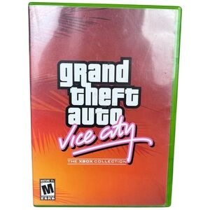 Grand Theft Auto: Vice City (Microsoft Xbox, 2003) Original Xbox Xbox Collection